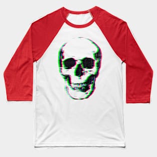 Trippy Skull Baseball T-Shirt